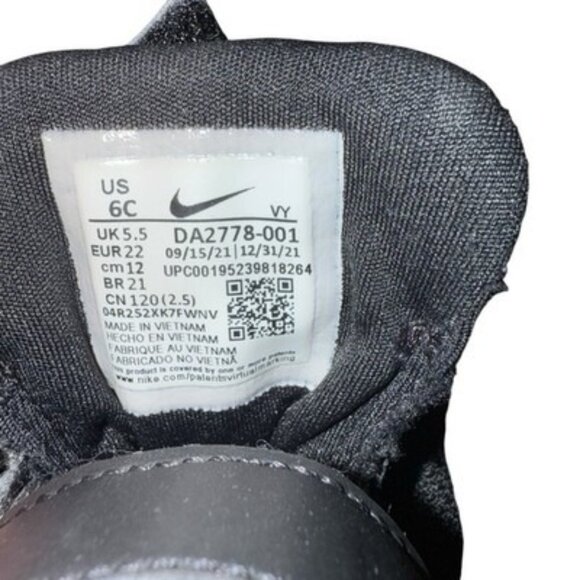 Nike Star Runner 3 (TDV) Black/Grey Toddler Boy's Shoes - Sneakers Size 6C - Picture 6 of 6